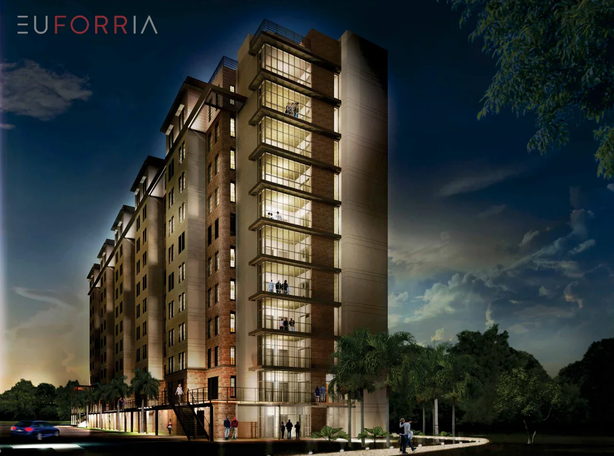 Commercial construction project managed by Euforria