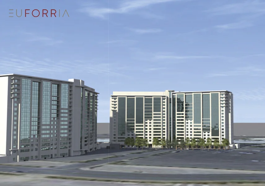 Completed construction project delivered by Euforria